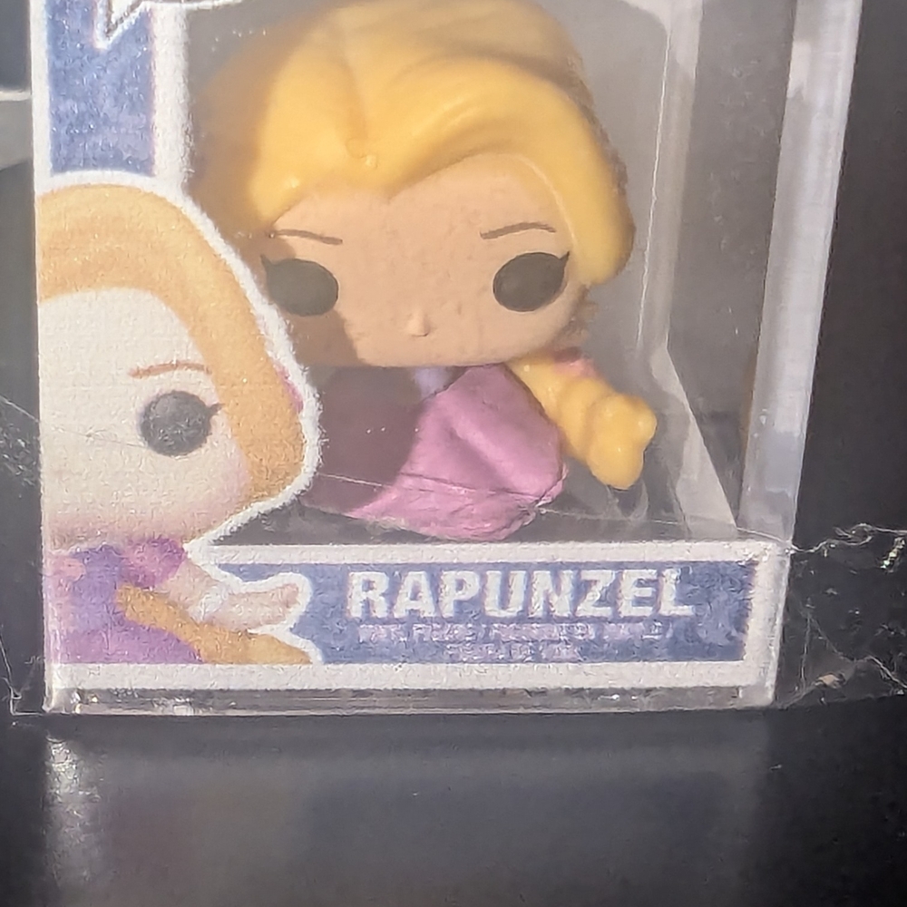 Funko Rapunzel Vinyl Figure Pink Dress Yellow Hair